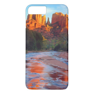 Cathedral Rock spiegelt sich bei Sonnenuntergang i Case-Mate iPhone Hülle