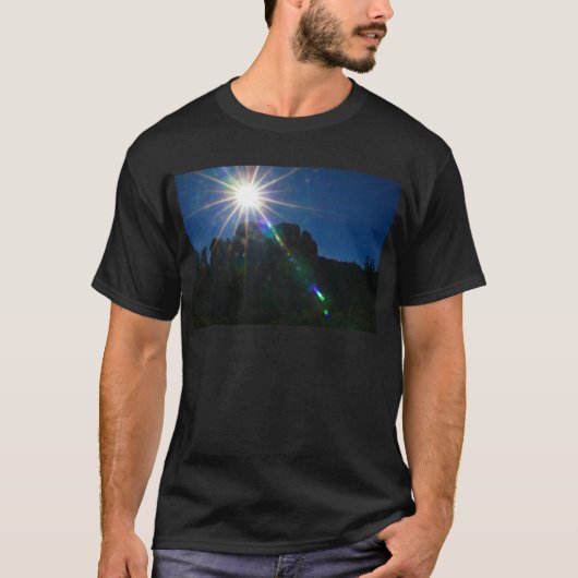 Cathedral Rock Vortex horizontal T-Shirt (Vorderseite)