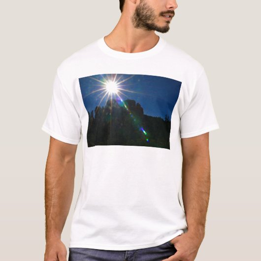 Cathedral Rock Vortex horizontal T-Shirt (Vorderseite)