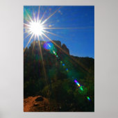 Cathedral Rock Vortex Poster (Vorne)