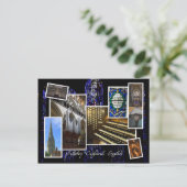 Cathedral Salisbury, Vereinigtes Königreich - Post Postkarte (Stehend Vorderseite)