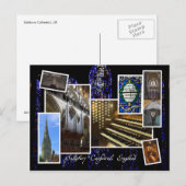 Cathedral Salisbury, Vereinigtes Königreich - Post Postkarte (Vorne/Hinten)