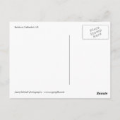 Cathedral Salisbury, Vereinigtes Königreich - Post Postkarte (Rückseite)