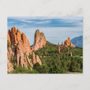 Cathedral Spires Formation Colorado Postkarte