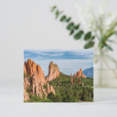 Cathedral Spires Formation Colorado Postkarte (Stehend Vorderseite)