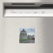Cathedral Square in Pisa, Italien Magnet (In Situ (Geschirrspüler))
