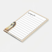 Cathedral Stained Glass Window War Room Prayer Post-it Klebezettel (angewinkelt)