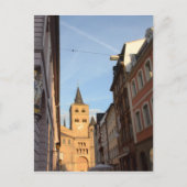 Cathedral View Trier Postkarte (Vorderseite)