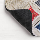 Cathedral Window Quilt Mouse Pad Mousepad (Ecke)