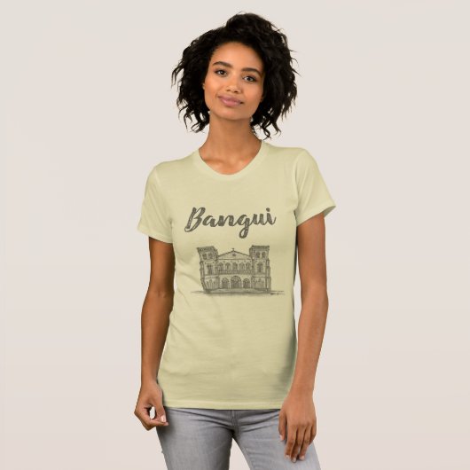 Cathédrale Notre-Dame, Bangui, C.A.R. T-Shirt (Vorne ganz)