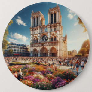 Cathédrale Notre-Dame de Paris Button