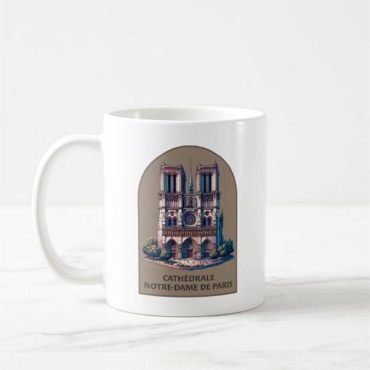 Cathédrale Notre-Dame de Paris Kaffeetasse (Links)