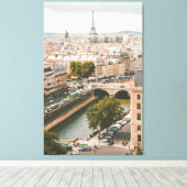 Cathédrale Notre-Dame de Paris, Paris, Frankreich Leinwanddruck (Insitu (Holzboden))