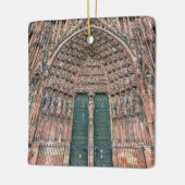 Cathedrale Notre-Dame, Straßburg, Frankreich Keramikornament (Links)