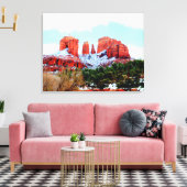 Cathedralgestein gewickelt Leinwand (Insitu (Wohnzimmer))