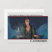 Cathedris Postkarte (Vorne/Hinten)