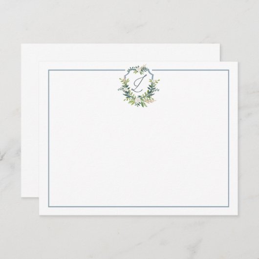 Catherine & Bos Dankeskarten Einladung (Vorne/Hinten)