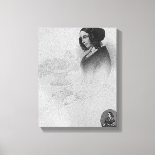 Catherine Dickens Leinwanddruck (Vorderseite)