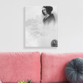 Catherine Dickens Leinwanddruck (Insitu (Wohnzimmer))