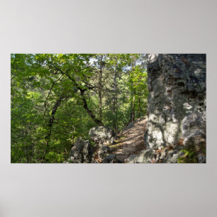 Catherine Horseshoe Wandern im Val Piora Poster