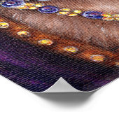 Catherine Howard Cat Art King Henry VIII Tudors Poster (Ecke)