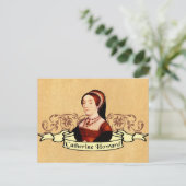 Catherine Howard Classic Postkarte (Stehend Vorderseite)