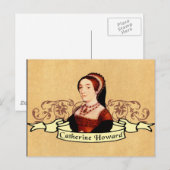 Catherine Howard Classic Postkarte (Vorne/Hinten)