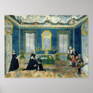 Catherine II erinnert an Kanzler Alexey Poster