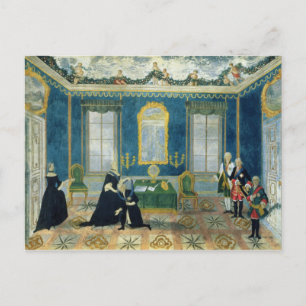 Catherine II erinnert an Kanzler Alexey Postkarte