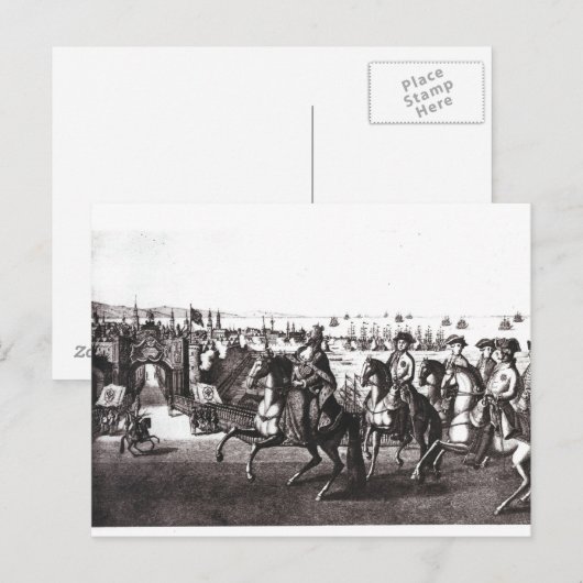 Catherine II. Postkarte (Vorne/Hinten)