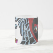 Catherine-Kaffee-Tasse Mattglastasse (VorderseiteRechts)