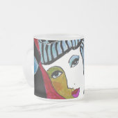 Catherine-Kaffee-Tasse Mattglastasse (Vorderseite Links)