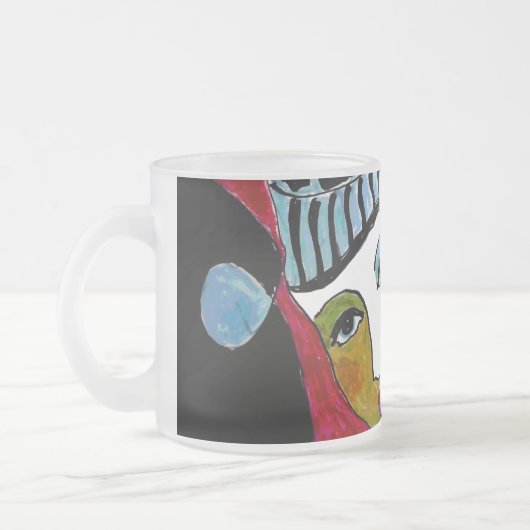 Catherine-Kaffee-Tasse Mattglastasse (Links)