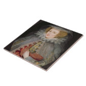 Catherine Killigrew, Dame Jermyn, 1614 (Öl auf Fliese (Seite)