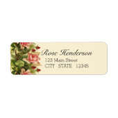 Catherine Klein Apricot Rosa Rücksendeadresse (Vorne)