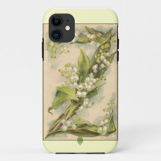 Catherine Klein Lilie des Blumen-Alphabet-Z des Case-Mate iPhone Hülle (Rückseite)