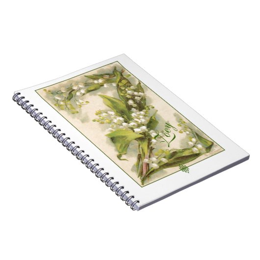 Catherine Klein Lilie des Blumen-Alphabet-Z des Notizblock (Rechte Seite)