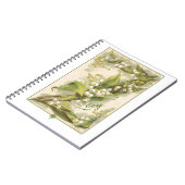 Catherine Klein Lilie des Blumen-Alphabet-Z des Notizblock (Linke Seite)