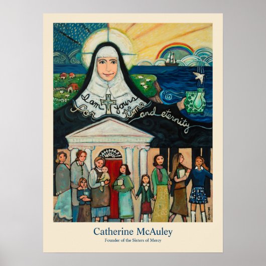 Catherine McAuley, Schwestern des Gnade-Gründers Poster (Vorne)