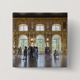 Catherine Palace, Einzelheiten der Großen Halle Button