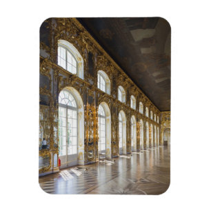 Catherine Palace, Einzelheiten der Großen Halle Magnet