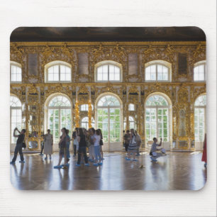 Catherine Palace, Einzelheiten der Großen Halle Mousepad