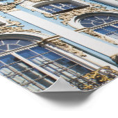 Catherine Palace Kapelle Detail Poster (Ecke)