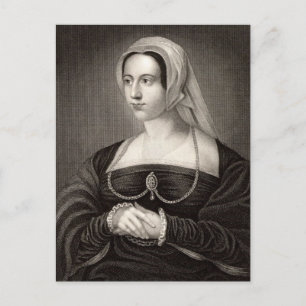 Catherine Parr Portrait Postkarte
