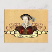 Catherine Parr Postkarte (Vorderseite)