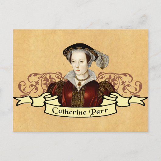 Catherine Parr Postkarte (Vorderseite)