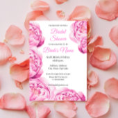 Catherine Pink Peony Bridal Dusche Einladung