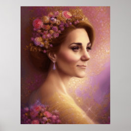 Catherine Princess of Wales Poster