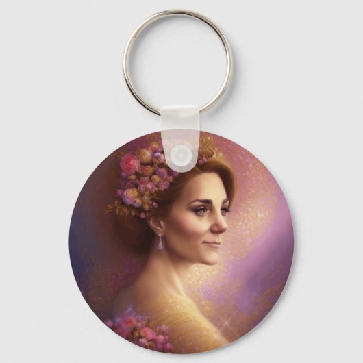 Catherine Princess Of Wales Schlüsselanhänger (Vorderseite)