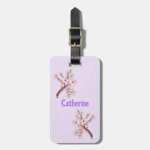 Catherine Sakura Blossom Branch Heart Gepäckanhänger